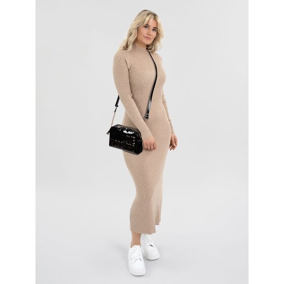 Love Moschino Enameled Logo Sac à bandoulière 20 cm