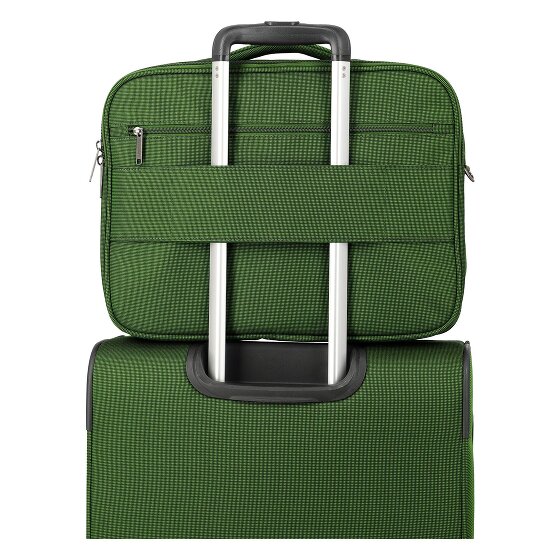 Travelite Cubis Pochette de voyage 40 cm Compartiment ordinateur avec soufflet d'extension