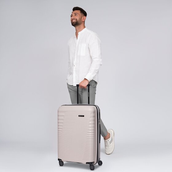 Farmhood Eco Edition 4 roulettes Trolley 67 cm avec soufflet d'extension