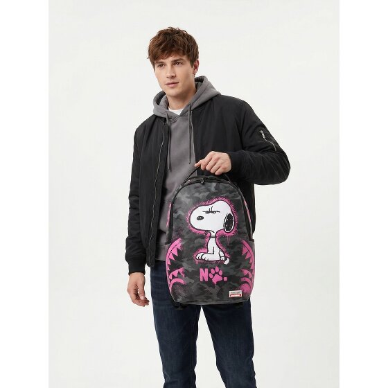 Sprayground Snoopy Pink Stencil Daypack 45 cm Compartiment pour ordinateur portable