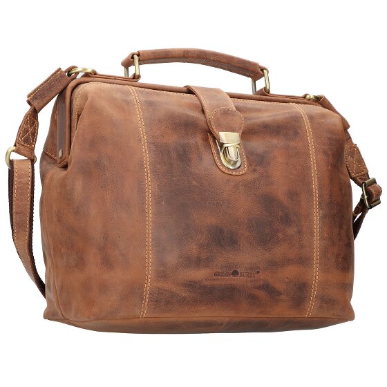 Greenburry Sac à main vintage en cuir 32 cm