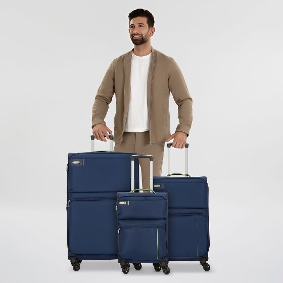 d&n Travel Line 6704 4 roues Set de valises 3 pièces