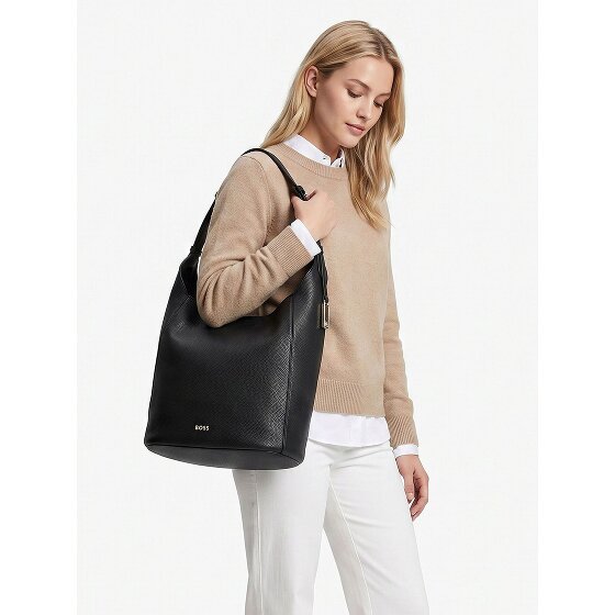 Boss Ameline Sac à bandoulière Cuir véritable 30 cm