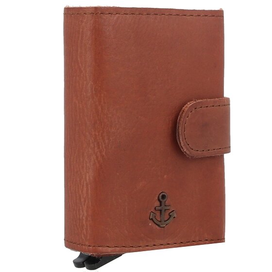 Harbour 2nd Anchor Love Robin 2 Étui pour cartes de crédit Protection RFID Cuir 6 cm