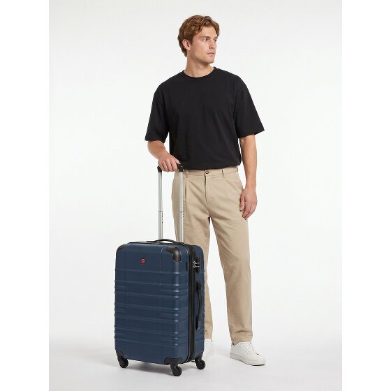 Wenger Amplar Evo 4 roues Valise cabine M 65 cm '"avec soufflet d''extension"'