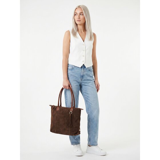Harbour 2nd Sofia Sac à bandoulière Cuir véritable 38 cm