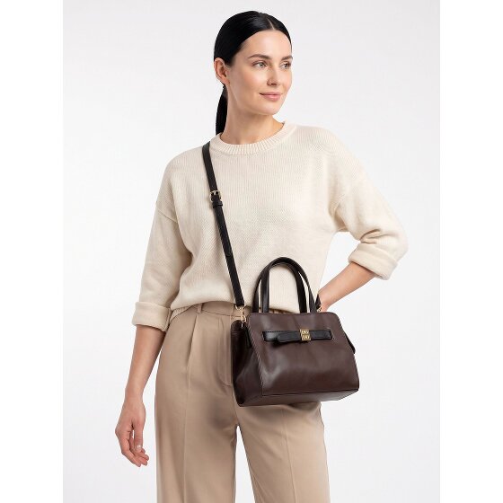 DuDu Sac à bandoulière Cuir véritable 23 cm