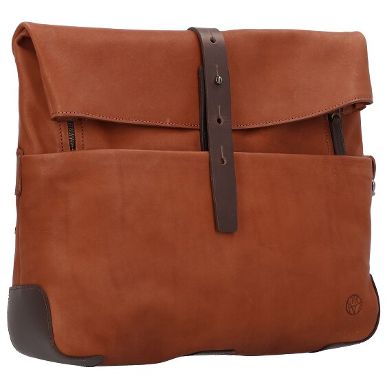 Harold's Mount Ivy Messenger en cuir, compartiment pour ordinateur portable 40 cm