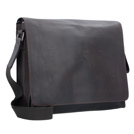 Leonhard Heyden Sac à bandoulière Dakota en cuir 38 cm