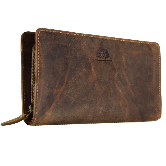 Greenburry Porte-monnaie Vintage en cuir 18 cm