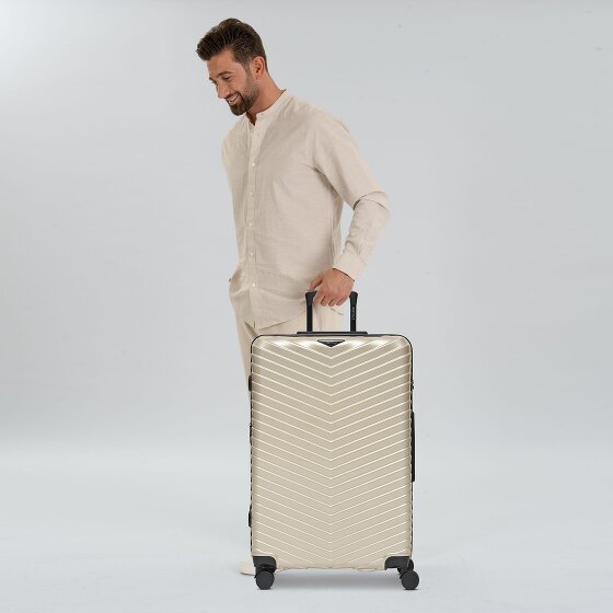 Redolz Essentials 18 4 roulettes Trolley 76 cm avec soufflet d'extension