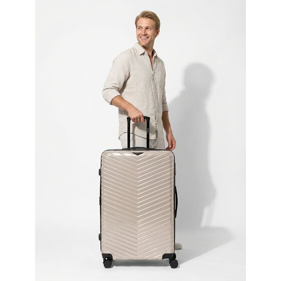 Redolz Essentials 18 4 roulettes Trolley 76 cm avec soufflet d'extension