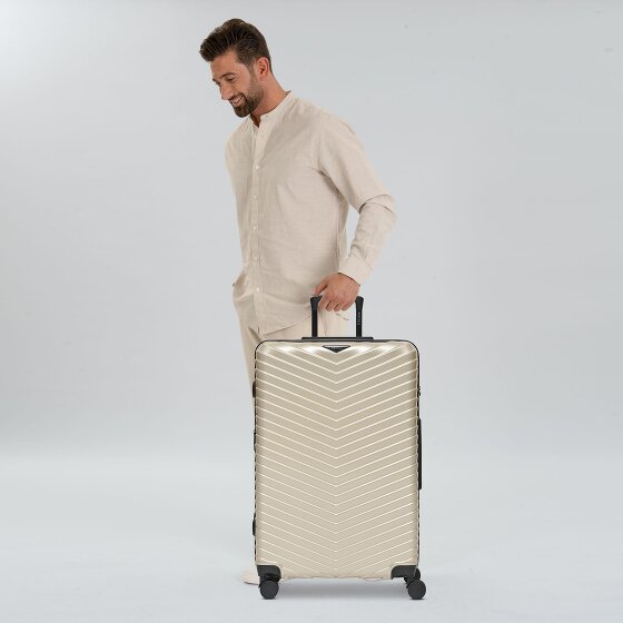 Redolz Essentials 18 4 roulettes Trolley 76 cm avec soufflet d'extension