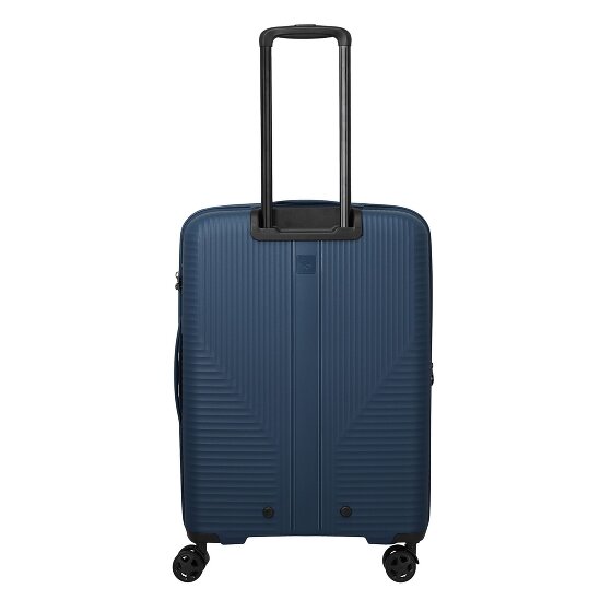Travelite Air Stripe 4 roulettes Set de valises 3 pièces avec soufflet d'extension