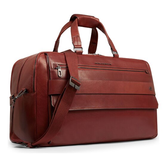 Piquadro Solm Sac de voyage Weekender Cuir véritable 52 cm