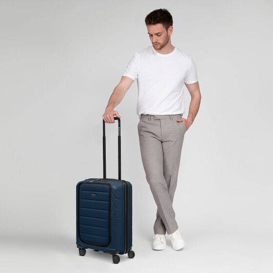 Redolz Essentials 17 trolley cabine 4 roulettes 55 cm poche souple pour ordinateur portable