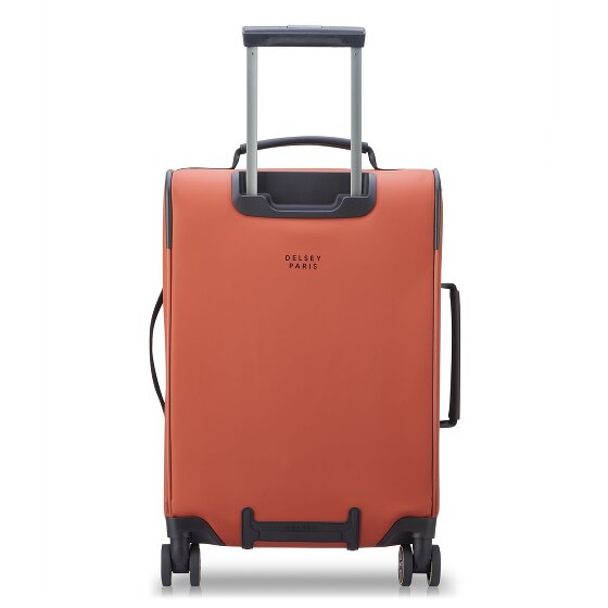 Delsey Paris Turenne Soft 4 roulettes Trolley de cabine 55 cm avec soufflet d'extension