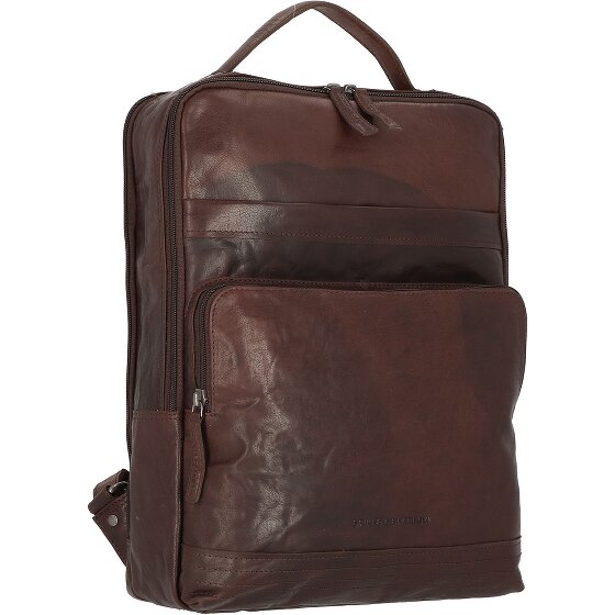 Spikes & Sparrow Bronco Sac à dos en cuir 40 cm pour ordinateur portable