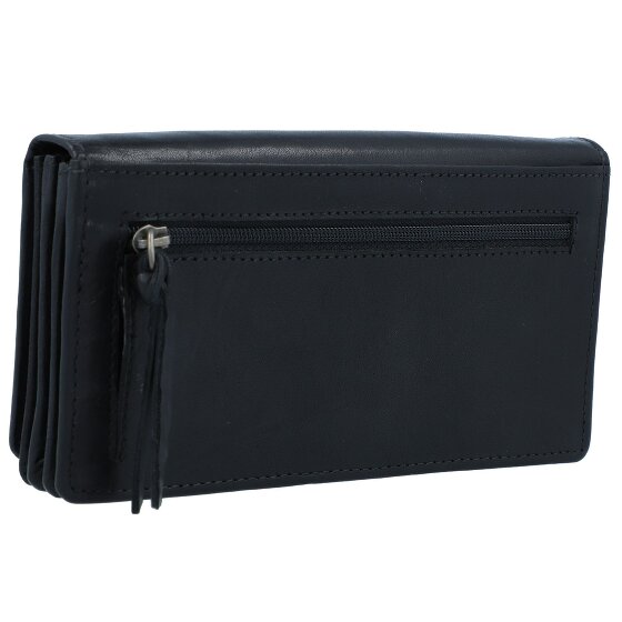 Spikes & Sparrow Porte-monnaie RFID en cuir 17 cm