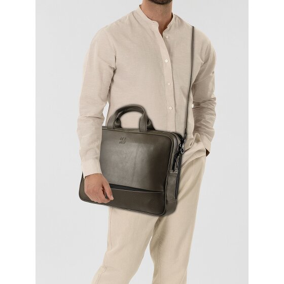 Harbour 2nd City Lights Porte-documents Cuir 40 cm Compartiment pour ordinateur portable