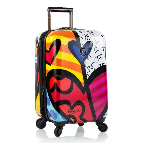Heys Britto 4 roulettes Trolley de cabine S 53 cm avec soufflet d'extension