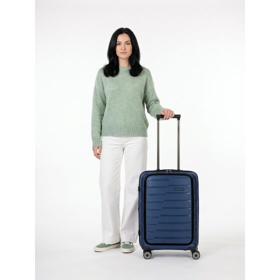 Travelite Air Base 4 roues Valise cabine 55 cm Compartiment ordinateur