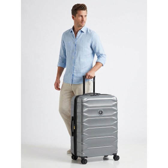 Delsey Paris Meteor 4 roues Valise cabine L 78 cm avec soufflet d'extension