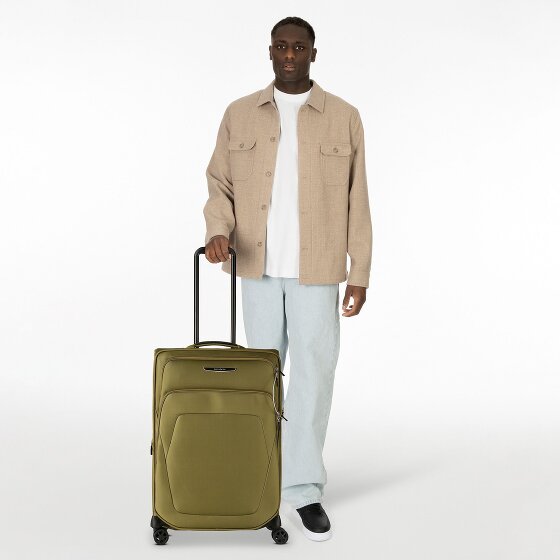 Samsonite Spark Sng Eco 4 roulettes Trolley 67 cm avec soufflet d'extension