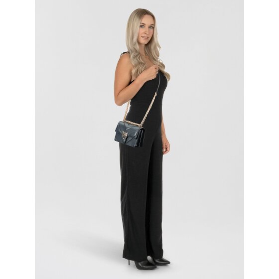 PINKO Love One Mini Sac à bandoulière Cuir véritable 20.5 cm