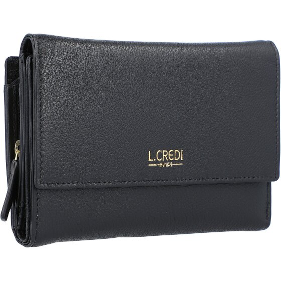 L.Credi Porte-monnaie Evelyn RFID cuir 14,5 cm