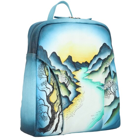 Greenland Nature Art+Craft City sac à dos cuir 37 cm