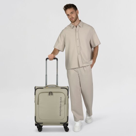 Mandarina Duck Eco Coated 4 roulettes Trolley de cabine S 55 cm