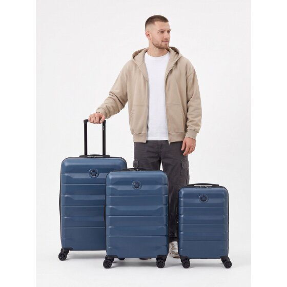 Delsey Paris Air Armour 4 roues Set de valises 3 pièces '"avec soufflet d''extension"'