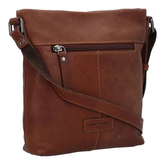 Jack Kinsky Montreal Sac à bandoulière Cuir 19 cm
