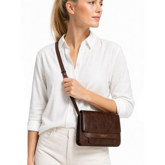 The Bridge Lucrezia Sac à bandoulière Cuir véritable 22 cm