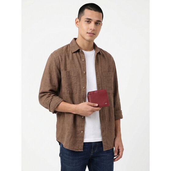 Golden Head Polo Porte-monnaie Protection RFID Cuir véritable 11 cm