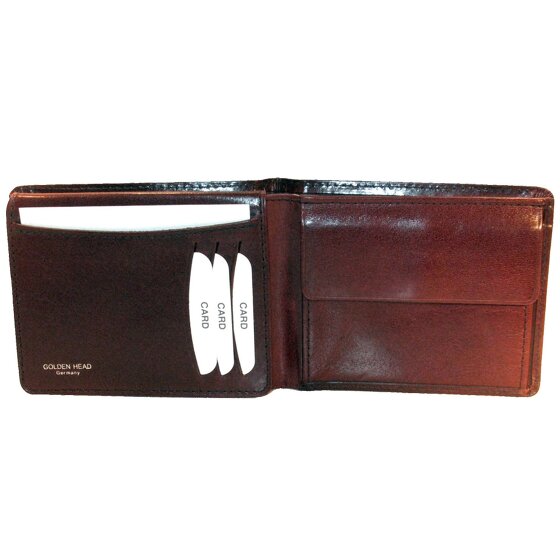 Golden Head Colorado Porte-monnaie RFID cuir 12 cm