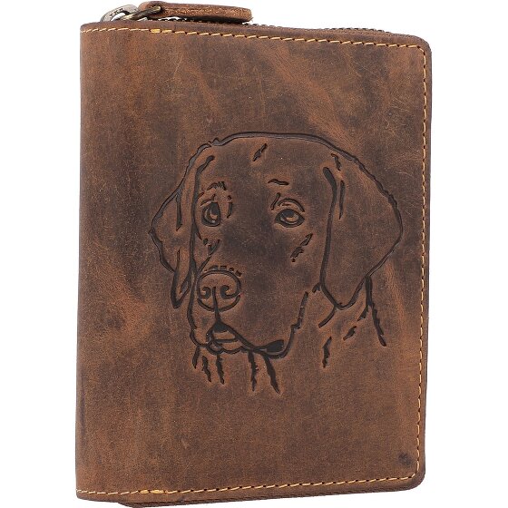 Greenburry Vintage Porte-monnaie Cuir véritable 12.5 cm