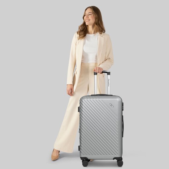 Check.In Paradise 2.0 4 roulettes Trolley M 68 cm avec soufflet d'extension