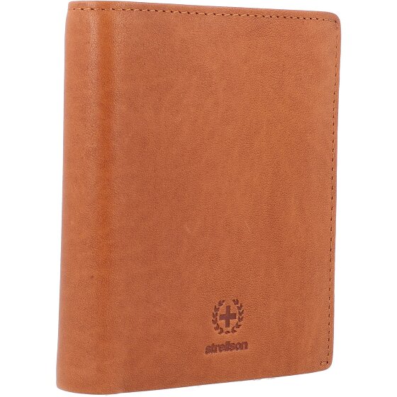 Strellson Blackwall BillFold V8 Porte-monnaie en cuir RFID 10 cm