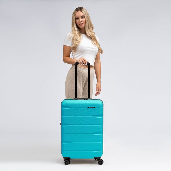 Franky Munich 4.0 Set de valises à 4 roulettes 3 pièces avec soufflet extensible