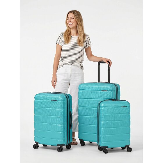 Franky Munich 4.0 4 roues Set de valises 3 pièces avec soufflet d'extension