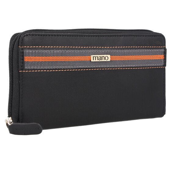 mano Don Leonardo Porte-monnaie RFID cuir 18 cm