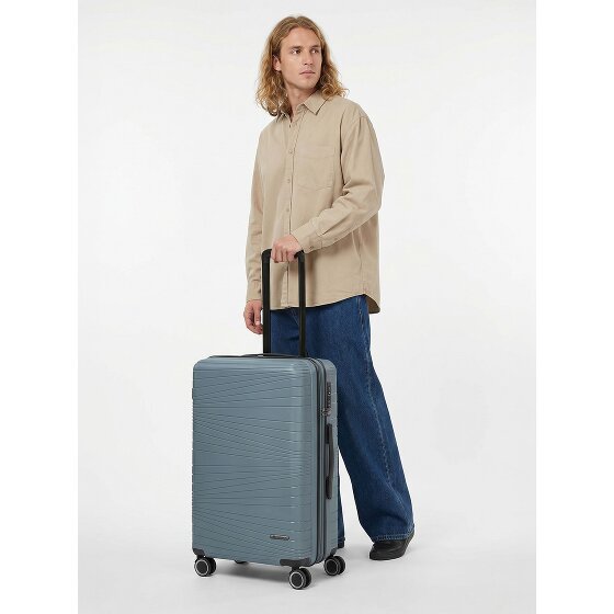Franky Dallas 3.0 4 roues trolley M 65 cm avec soufflet d'extension