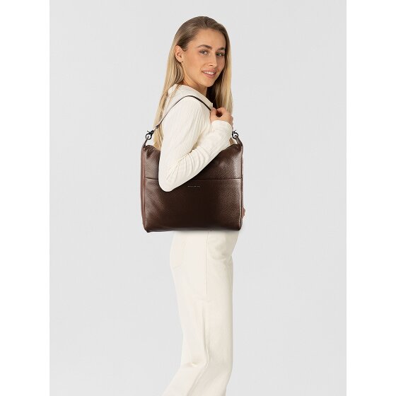 Mandarina Duck Mellow Leather Sac à bandoulière Cuir véritable 33 cm