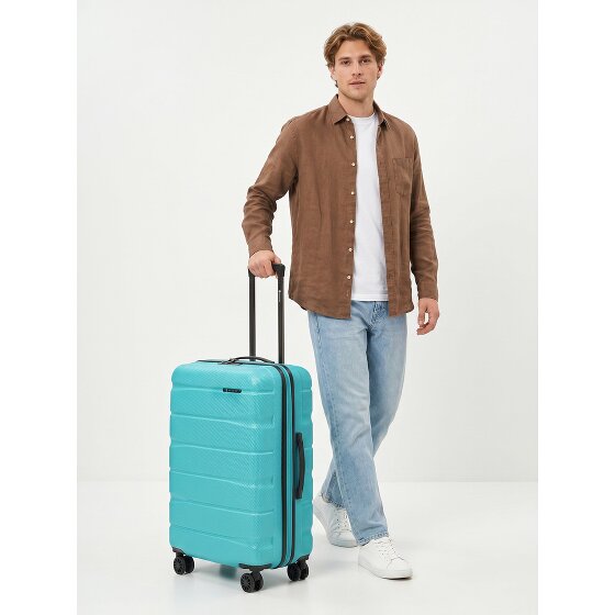 Franky Munich 4.0 4 roues Valise cabine M 66 cm avec soufflet d'extension