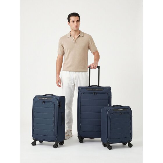 Travelite Skaii 4 roues Set de valises 3 pièces avec soufflet d'extension