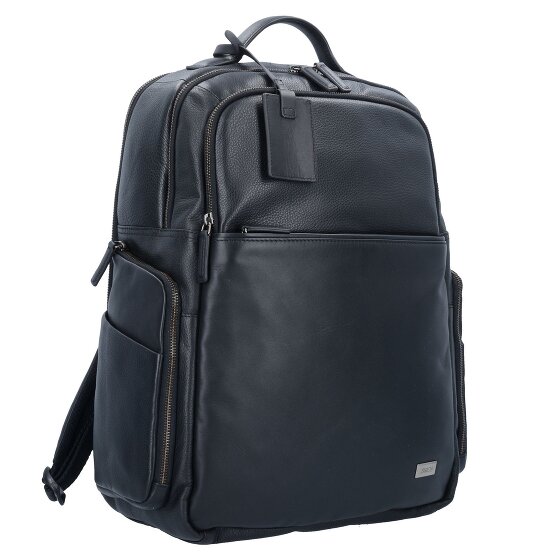 Bric's Torino Sac à dos en cuir 44 cm Compartiment pour ordinateur portable