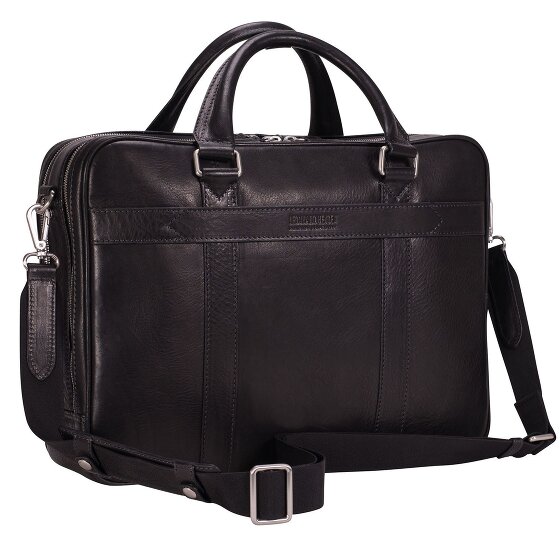 Leonhard Heyden Bergamo Porte-documents en cuir 41 cm Compartiment pour ordinateur portable