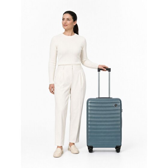 Bric's Nausicaa 4 roues Valise cabine M 69.5 cm avec soufflet d'extension